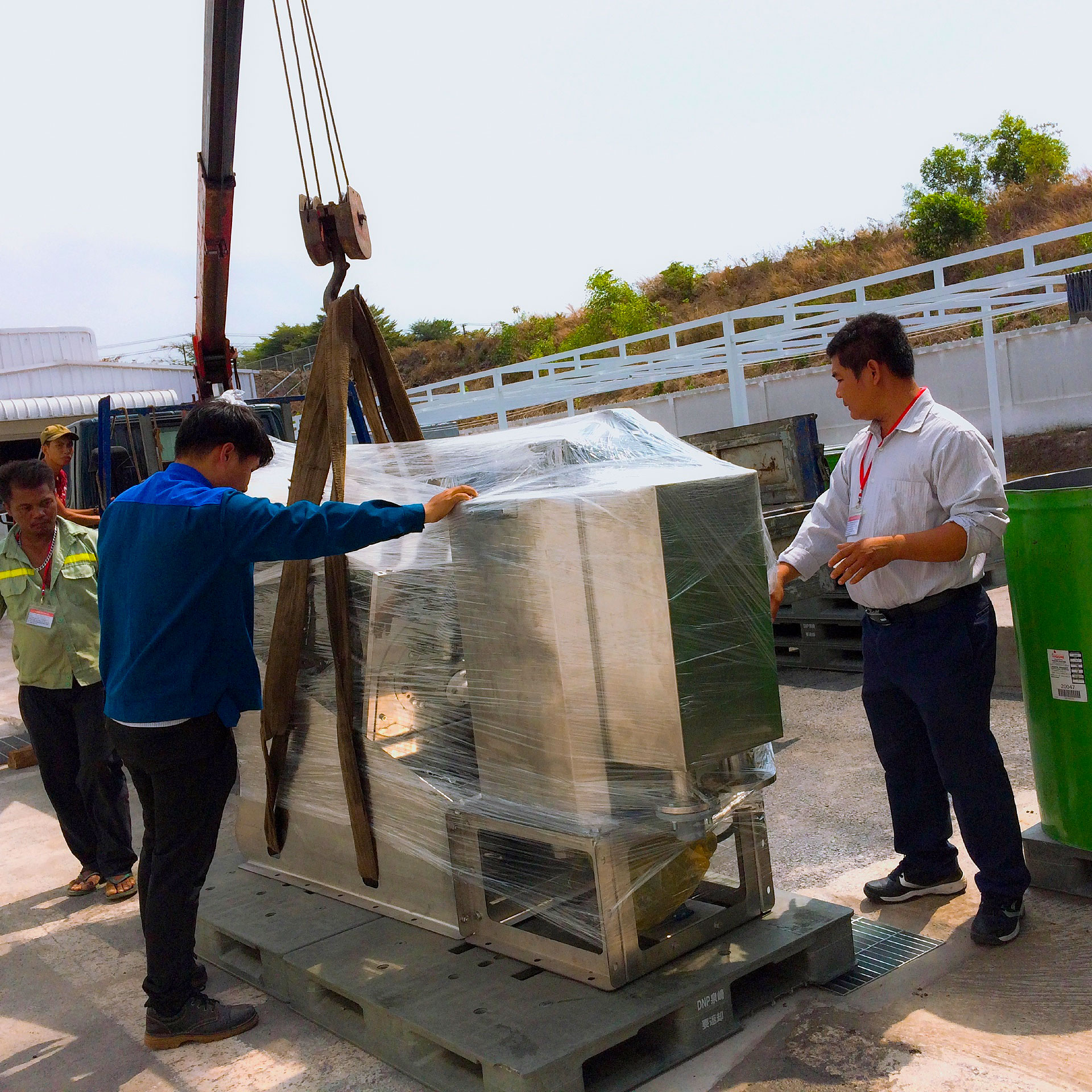 Các loại máy ép bùn