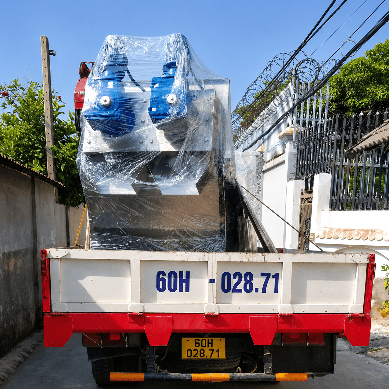 Máy ép bùn trục vít MEB-162-SS