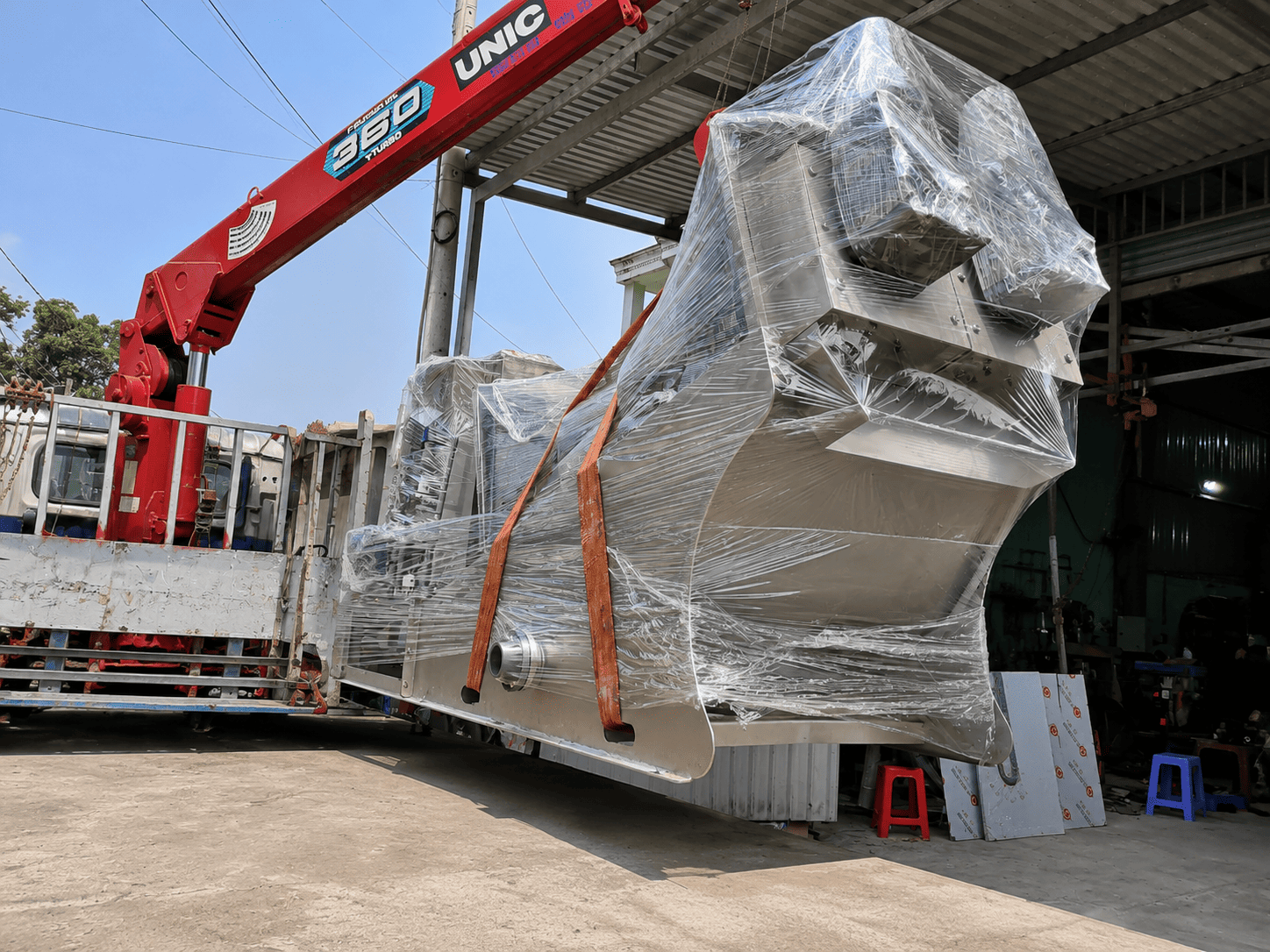 Máy ép bùn trục vít MEB-162-SS