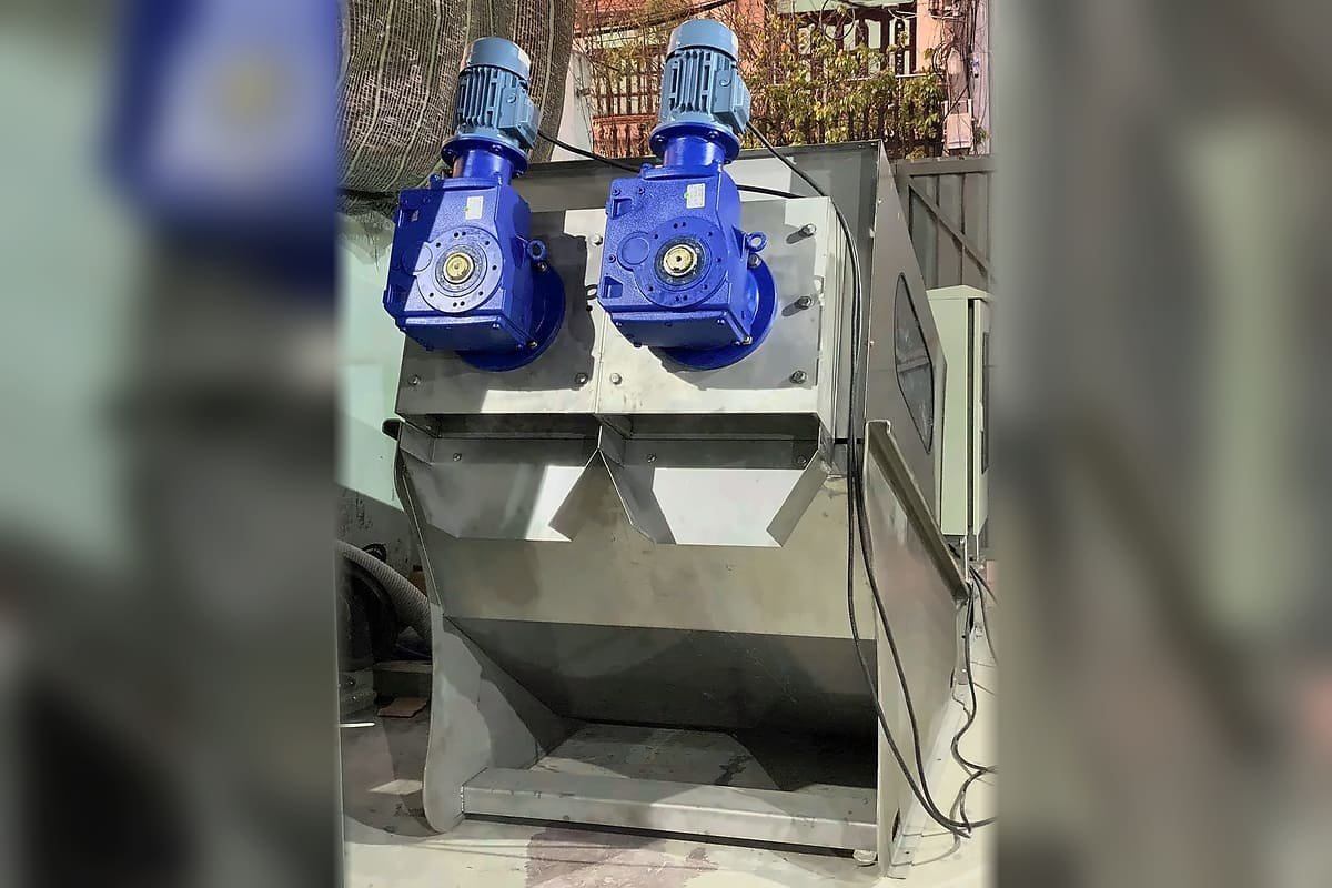 Máy ép bùn trục vít MEB-352-SS