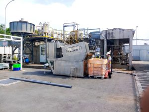 Lắp đặt máy ép bùn