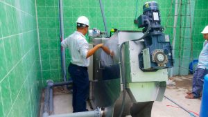 Máy ép bùn Việt Nam